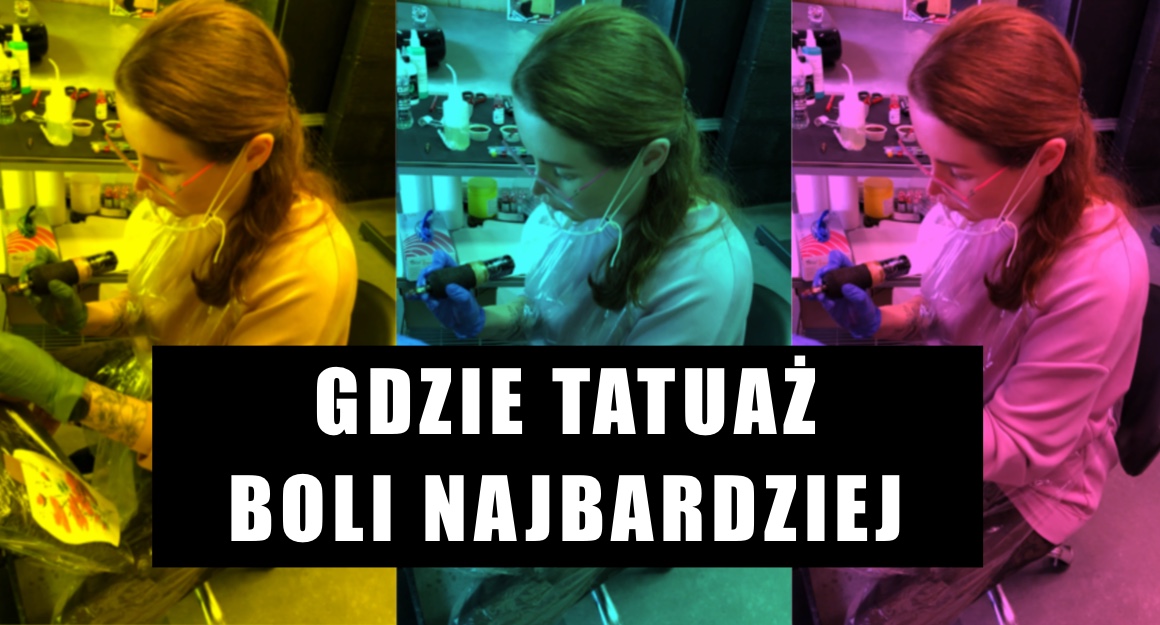 Gdzie tatuaż boli najbardziej? – Poradnik od studia Bazgroły tattoo by Kotula